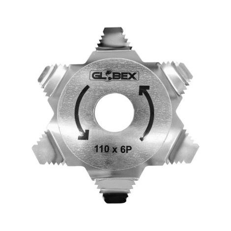 DISCO ANTI AVVOLGIMENTO ERBA A 6 DENTI PER DECESPUGLIATORE GLOBEX (40074)