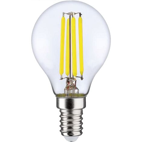 Lpe sphérique G45 Filament E14 LED 4W 4000K 806lm Cl.Energ. E 15000H claire ARIC 20027