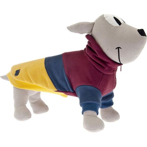 30 cm: Sweat-shirt à capuche avec fermeture éclair Modèle Promenade pour chiens (1/5)