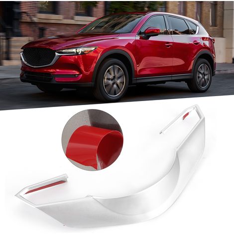 Dekorative Auto-Lenkradaufkleber, kompatibel mit Mazda CX-4 und CX-5, silberfarben. (1/5)