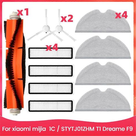 Filtre HEPA pour aspirateur, brosse principale, chiffon de rechange (1/5)