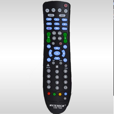 TrAdE Shop Traesio - Telecomando Universale Programmabile 6in1 Per Tutte Le Tv Dvb-t Dvd Sat Aux Vcr - (1/2)