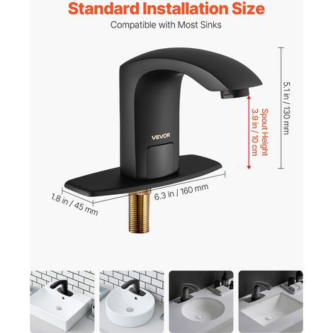 Mitigeur Automatique sans Contact - Robinet à Capteur de Lavabo (1/5)