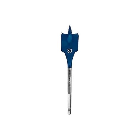BOSCH PUNTA PIATTA (MECCHIA) D. 30 L.152MM 1/4 LEGNO