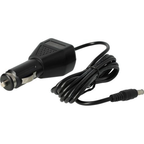 vhbw KFZ-Ladekabel kompatibel mit Samsung Q330, Q210, Q45, Q530, Q70, QX310, R39, R408, R458, Q30, Q320, Q310 Notebook - 12V Ladegerät Schwarz 2,1 A (1/5)