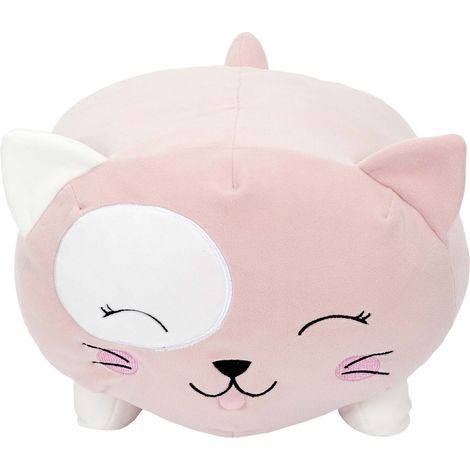 Peluche coussin 30 x 30 cm Chat (1/5)