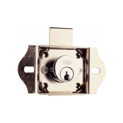 WOLFPACK LINEA PROFESIONAL cerradura mueble para cajon 101/18 mm. laton (1/5)