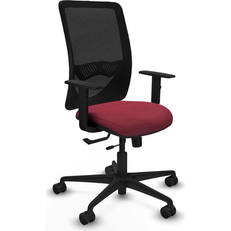 Silla de oficina piqueras y crespo Zulema negro ajustable cómoda (1/2)
