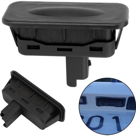 Zentralverriegelungsschalter für den Kofferraum von Renault Clio, Megane, Captur, Kangoo und Fluence, schwarzer Heckklappenschalter 8200076256 (1/5)