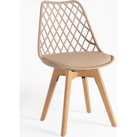 Packs Sillas Comedor - Pack 6 Sillas Mima - Beige Trigo (1/5)
