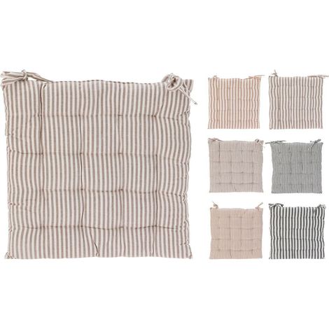 COJIN SILLA 40X40CM COLORES SURTIDOS