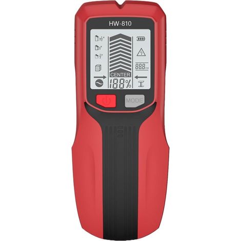 Wandscanner-Detektor – Messgerät – DIY – LCD-Display – 16 cm – Rot (1/5)