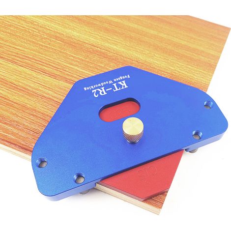 Gabarit d'arc KE-R2 pour panneau en bois, table de défonceuse semi-circulaire, outil de menuiserie
