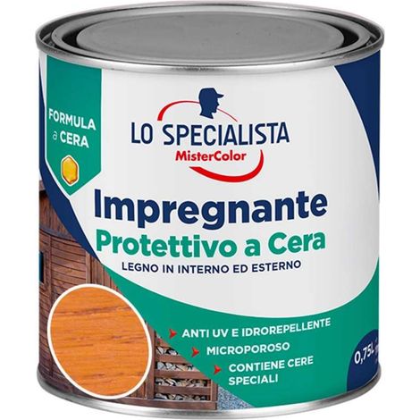 Lo Specialista Impregnante Protettivo Cera all'Acqua Douglas 0,75 l (1/5)