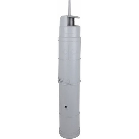 Tuyau evacuation fumee d.100mm - 30 - DE DIETRICH CHAPPEE : 7631936