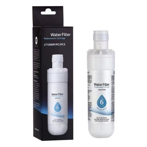 Sollbry Filtre À Eau pour Réfrigérateur ADQ747935, Remplacement pour LT1000P/PC/PCS, MDJ64844601, ADQ74793501, ADQ7479350 (1/5)