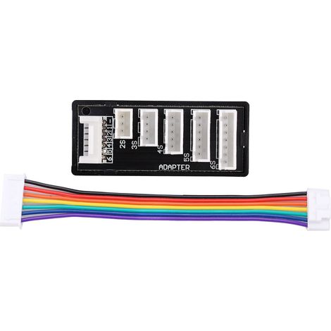 Chargeur d'équilibrage 2S-6S, adaptateur de carte d'extension pour batterie LiPo