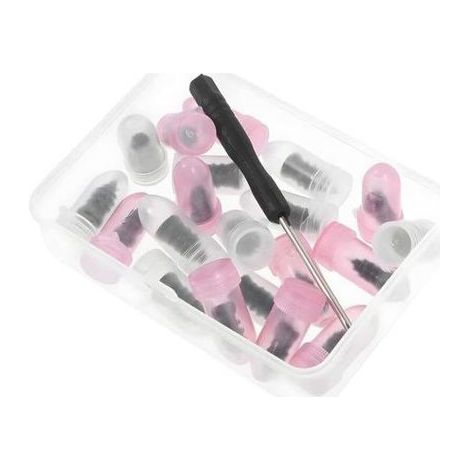 Kit réparation pneu - PZCC - 20 pcs - Acier carbone haute dureté - Étanche et durable - Pour voitures et motos (1/5)