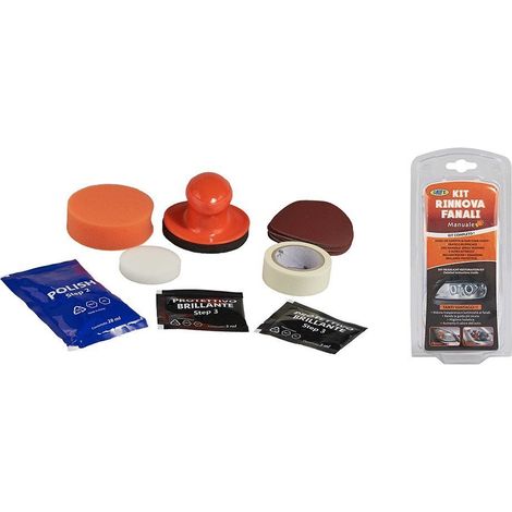 Kit rinnova fanali manuale rhutten fari auto automobile