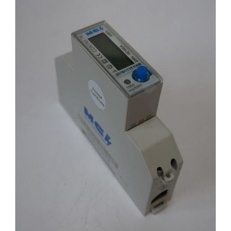 Compteur électrique modulaire 100A monophasé 230V multi-mesure LCD 1M com Modbus CONTAX (1/2)