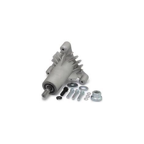 Palier de lame pour tondeuse à gazon Husqvarna – Support métallique argent, fixation 5 étoiles, longueur 10 cm – Compatible modèles 36″ à 42″ (1/5)