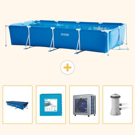 Intex Piscine Tubulaire Rectangulaire - 450x220x84 cm - 5-pièces S79 (1/5)