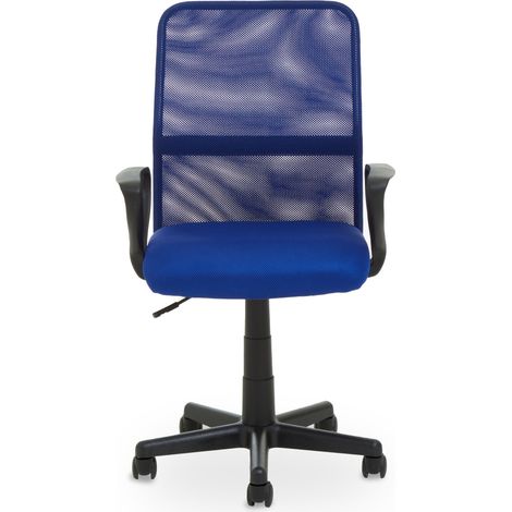 Premier Housewares Stratford Dark Blue Home Office Chair (1/5)