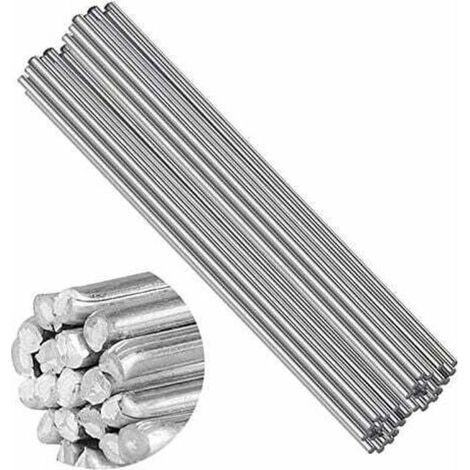 YMYNY Baguette de Soudure, 50 pièces électrodes de soudage soudure en aluminium à basse température de 2,0 mm - Tiges de soudure faciles à fondre - Résistance à la corrosion (50 cm) (1/4)