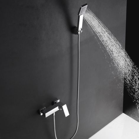 Imex -  Grifo Monomando Ducha y Bañera  Cromado Serie  Valencia