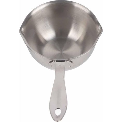 Chauffe-beurre Pot Chauffe-lait Pot Plat Induction Fond Chaud Pot café Pot Chocolat Chaud Pot pour Réchauffer les Aliments (300ML) Pots (1/5)