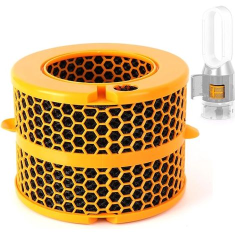 Filtro evaporatore in fibra di carbonio per purificatore d'aria Dyson PH02 PH3A PH03 PH01 PH04 (1/5)