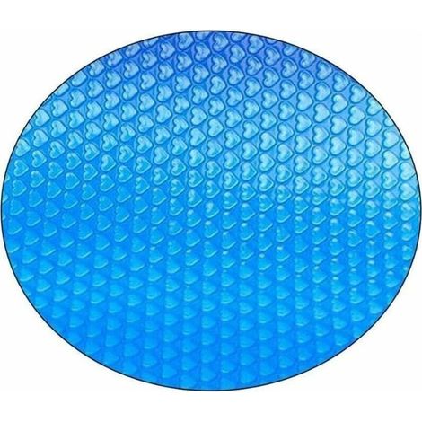 Bâche À Bulles Couverture de Piscine Solaire Ronde Couverture de Protection Piscine Solaire Chauffage de Bassin Outdoor Jardin Film D'isolation Thermique pour Piscine Ø120cm (1/5)