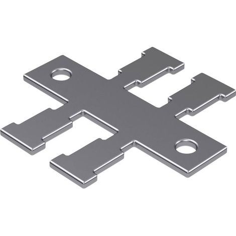 Hebotec 1041-031C Hebotec 1041-031C guida per cavi Supporto di fissaggio arrivo cavi Acciaio inox 1 pz.