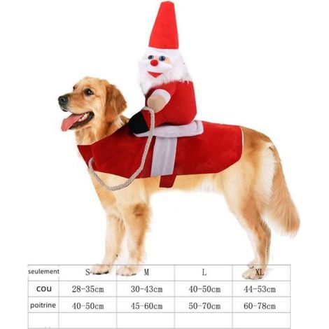 Costume de Noël - - Père Noël à Cheval - Microfibre - Velours - Confortable (1/4)