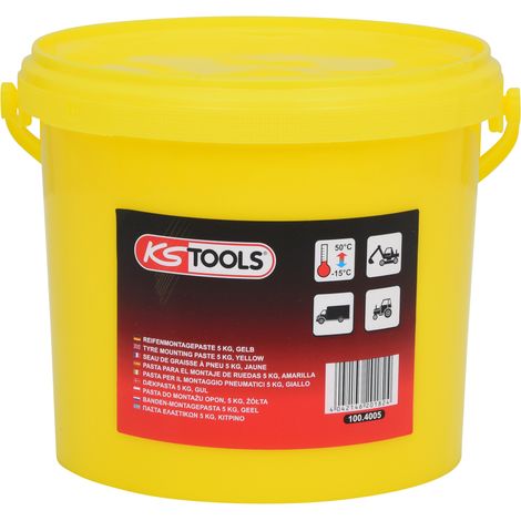 KS Tools Reifenmontagepaste 5 kg, gelb (1/2)