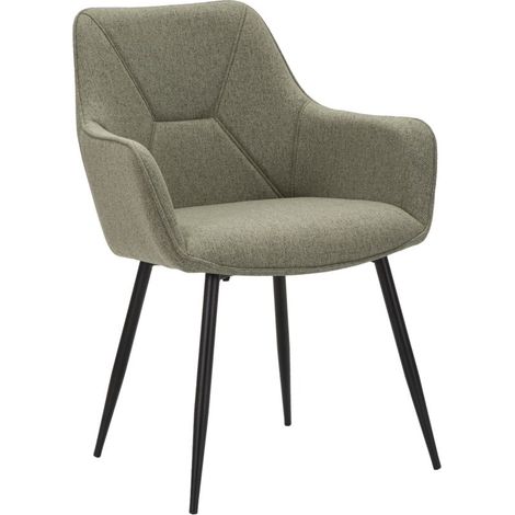 SEDIA VICENZA VERDE SET 2 PZ CM 58X63X85,5 (1/5)