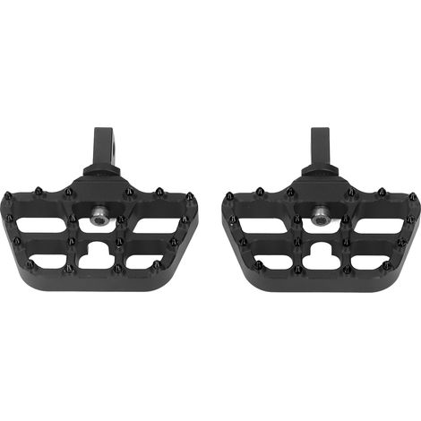 1 paire de repose-pieds conducteur antidérapants pour moto R18 2020-2022+ Noir (1/5)