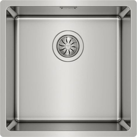 Fregadero de Cocina 1 Seno Teka 44 x 44 x 20 cm Fregadero de Acero Inoxidable para Cocina (1/5)