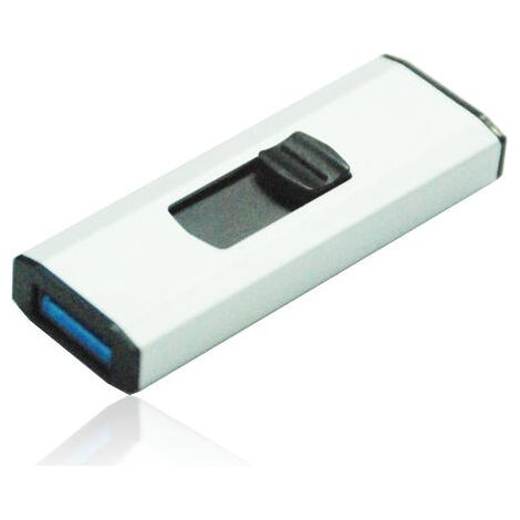 Mediarange USB 3.0 Memory Stick 256GB - Mini unidad flash USB con mecanismo deslizante y llavero (1/4)