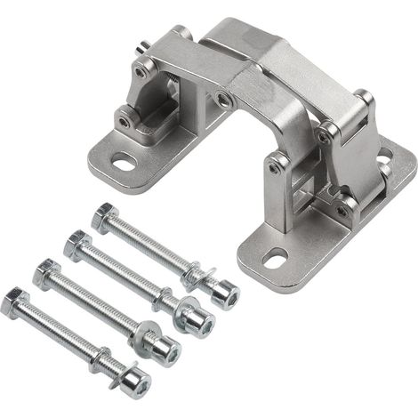 charnière de porte de garage en inox à 180 (1/5)