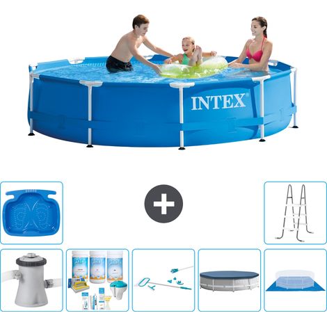 Intex Piscine Tubulaire Ronde - 305x76 cm - 8-pièces  S20456 (1/5)