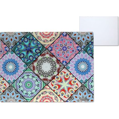 Carmani, pannello in vetro 40x30cm - Mosaico (1/4)