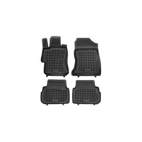 Gummifußmatten für Subaru XV (2017+) – Wannenform