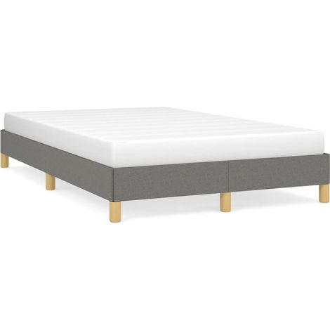 Maison Exclusive - Giroletto senza Materasso Grigio Scuro 120x190 cm in Tessuto (1/5)