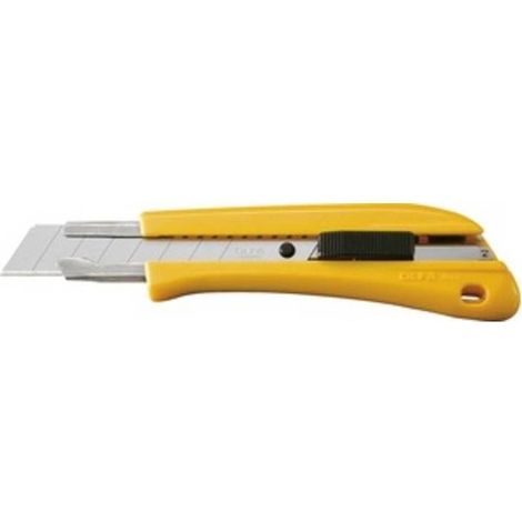6 x OLFA CUTTER 18 MM ABS BN-AL CURSORE E BLOCCO