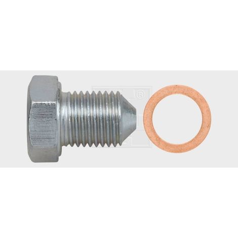 SWG Ölablassschraube VW Audi 14x1,5x17,5 SW 19 mit Dichtring Blechschrauben (1/2)
