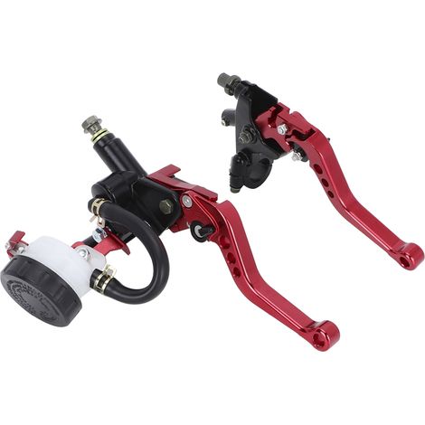 1 paire de maîtres-cylindres de frein et d'embrayage hydrauliques CNC pour motos à usage général (1/5)