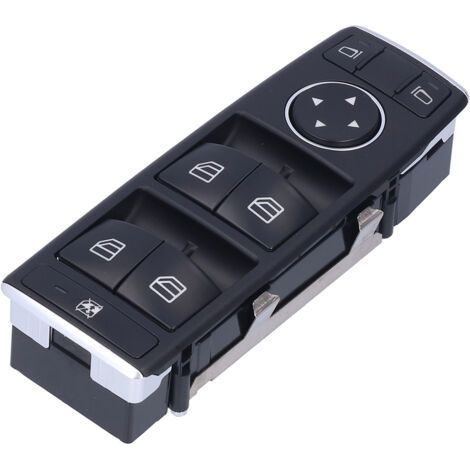 Commande Bouton Lève Vitre 1669054300 , Interrupteur de lève-vitre électrique Remplacement pour Mercedes Benz Classe A W176 2012‑2018
