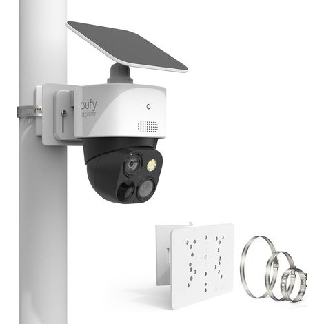 Support de fixation pour appareil photo Security SoloCam S340 - Support mural - Vis anti-rouille - Pas d'installation de perçage - Compatible avec les caméras dôme IP-PTZ en plein air (1/5)