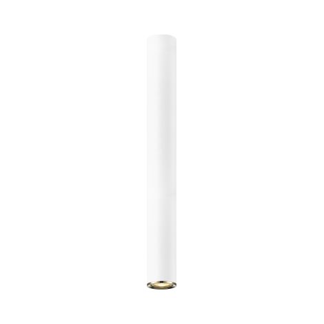 Zumaline LOYA Downlight de superficie grande, blanco mate, oro francés, 1x GU10